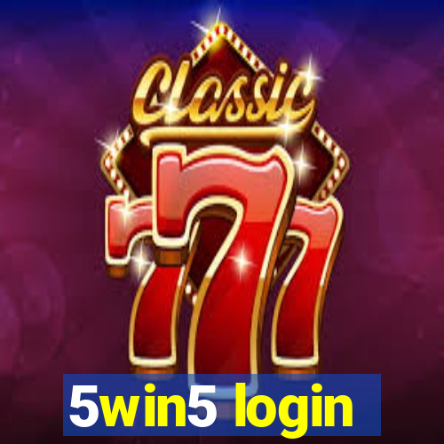 5win5 login